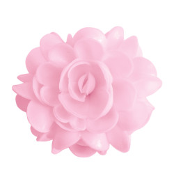 Fleur azyme rose XXL env.10 cm