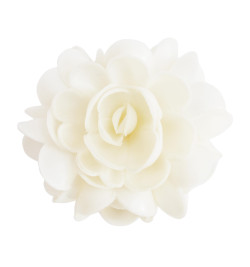 Fleur azyme blanche XXL env.10 cm