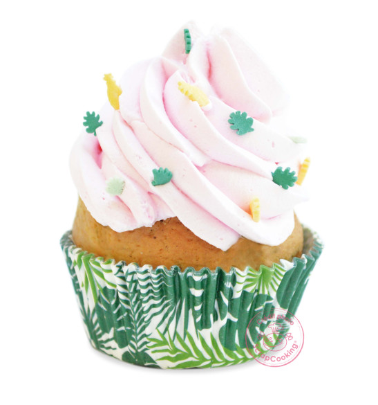 Caissettes tropical pour vos cupcakes ou muffins