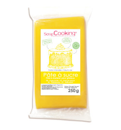 Yellow sugarpaste pack 250 g