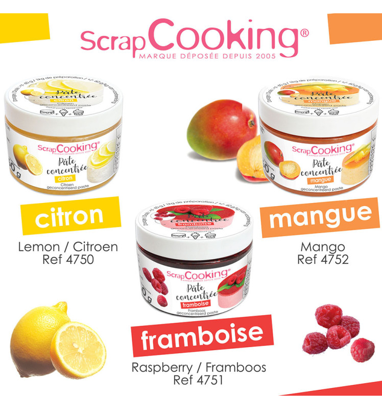 Concentrated flavouring paste Mango - ScrapCooking®