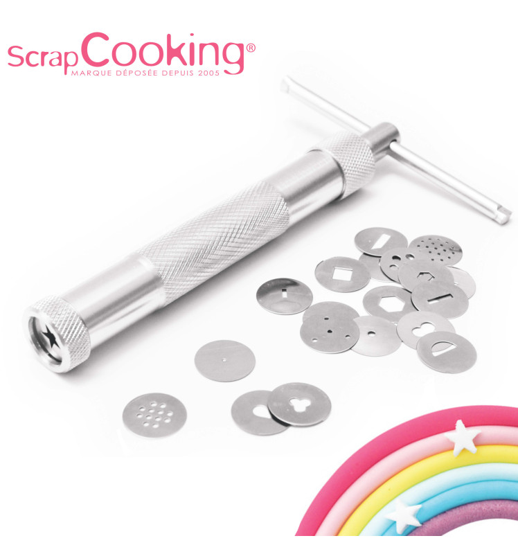 Sugar paste extruder - ScrapCooking®