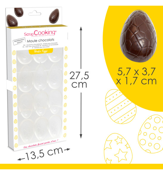 Moule chocolat en plastique rigide ou en silicone pour faire des chocolats  comme les pros !