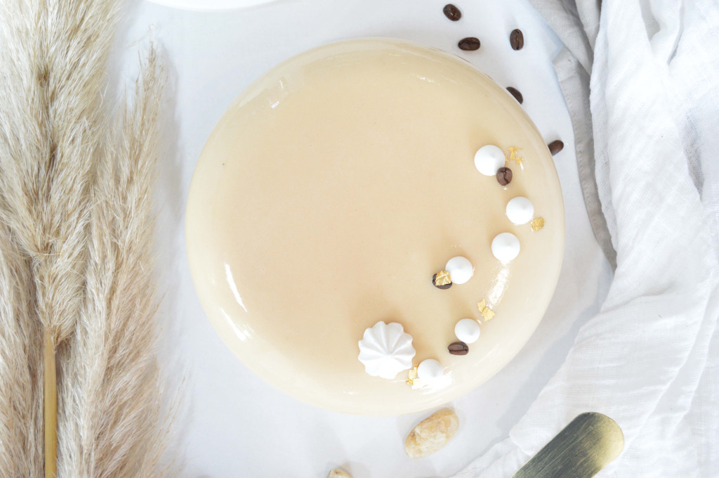 Recette entremets café noisette