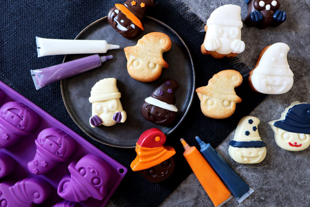 Recette gâteaux Halloween coque chocolat